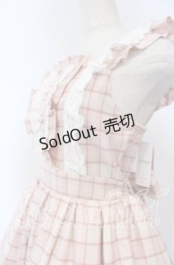 画像2: Chalmiere / タータンチェックジャンスカ  ピンク O-25-12-05-1004-LO-OP-IG-OS