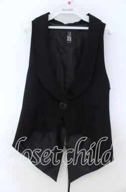 画像1: BPN / タックシングルボタンベスト M ブラック O-25-12-05-1011-GO-TO-OW-OS