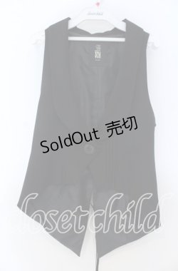 画像1: BPN / タックシングルボタンベスト M ブラック O-25-12-05-1011-GO-TO-OW-OS