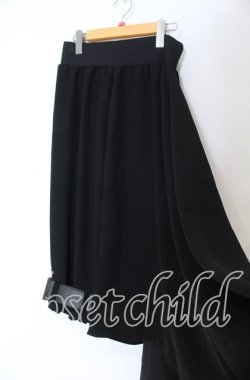 画像2: Na+H / subアシンメトリーパンツ  ブラック O-25-12-05-1012-PU-PA-OW-OS