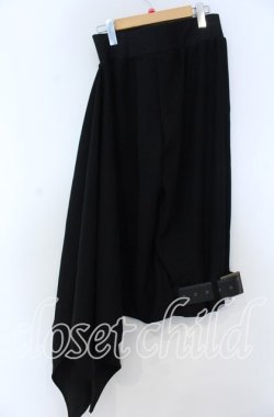 画像3: Na+H / subアシンメトリーパンツ  ブラック O-25-12-05-1012-PU-PA-OW-OS