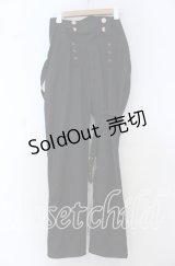 第二城堡Castle Too / Fantasylandパンツ M クロ O-25-12-05-1014-LO-PA-OW-OS