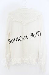 axes femme / ヨーク切り替えニットプル M キナリ O-25-12-05-1016-AX-TO-OW-OS