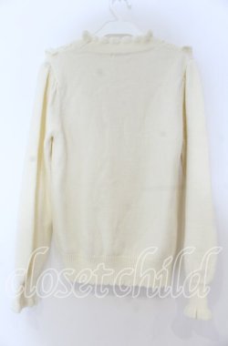 画像2: axes femme / ヨーク切り替えニットプル M キナリ O-25-12-05-1016-AX-TO-OW-OS