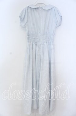 画像3: Ank Rouge / パフ袖丸襟ロングワンピース M サックス O-25-12-05-1022-CA-OP-OW-OS