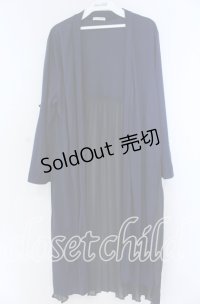 axes femme / ＵＶカットバックプリーツカーディガン M ネイビー O-25-12-05-1027-AX-TO-OW-OS