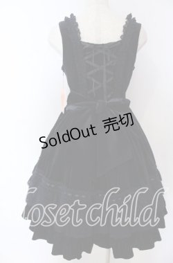 画像4: BABY,THE STARS SHINE BRIGHT / 別珍レースフリルジャンパースカート(2025)  ネイビー O-25-12-05-1002-BA-OP-IG-OS