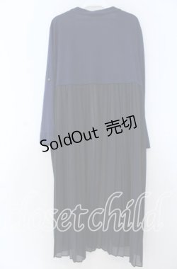 画像2: axes femme / ＵＶカットバックプリーツカーディガン M ネイビー O-25-12-05-1027-AX-TO-OW-OS