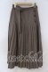 画像1: axes femme / 切替プリーツミディスカート F ブラウン O-25-12-05-1030-AX-SK-OW-OS (1)