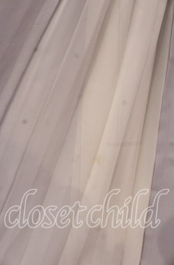 画像2: axes femme / サイドプリーツワイドパンツ M ブルー O-25-12-05-1031-AX-PA-OW-OS