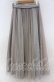 画像2: axes femme / ストライプサテンチュールスカート M ブルーグレー O-25-12-05-1033-AX-SK-OW-OS (2)
