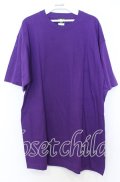 NieR Clothing / ペンタゴンプリントBIG Tシャツ  パープル O-25-12-05-058-PU-TS-YM-OS