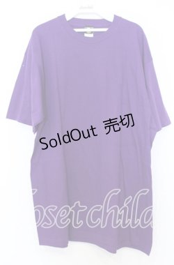 画像1: NieR CLOTHING / ペンタゴンプリントBIG Tシャツ  パープル O-25-12-05-058-PU-TS-YM-ZT040