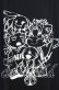 画像2: NieR Clothing / 擬人化プリントBIG Tシャツ XL ブラック O-25-12-05-064-PU-TS-YM-OS (2)