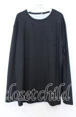 画像1: NieR CLOTHING / 擬人化ビッグカットソー F ブラック O-25-12-05-065-PU-TO-YM-ZT080 (1)