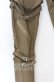 画像2: NieR Clothing / ベルトジップパンツ F カーキ O-25-12-05-069-PU-PA-YM-OS (2)