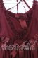 画像3: AND ROMEO / シフォンフリルワンピース  ワイン O-25-12-05-070-LO-OP-IG-OS (3)