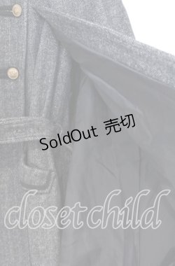 画像3: axes femme / ナポレオンマント風コート  グレー O-25-12-05-072-AX-CO-IG-OS