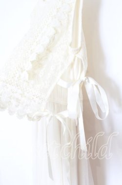 画像3: axes femme / レースチュールワンピース  オフ O-25-12-05-073-AX-OP-IG-OS