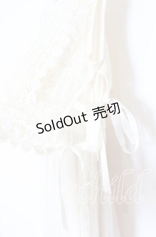 画像3: axes femme / レースチュールワンピース  オフ O-25-12-05-073-AX-OP-IG-ZT011 (3)