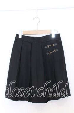 画像1: axes femme / ビットデザインキュロット  クロ O-25-12-05-075-AX-PA-IG-OS