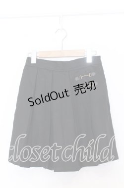 画像1: axes femme / ビットデザインキュロット  クロ O-25-12-05-075-AX-PA-IG-OS