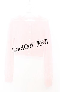 MILK / レッスンカーデ  ピンク O-25-12-05-076-ML-TO-IG-OS