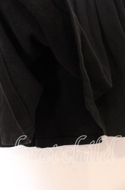 画像3: MILK / ロゴ刺繍裏毛スカート  クロ O-25-12-05-077-ML-SK-IG-OS