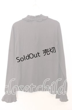 画像3: Leur Getter / ハシゴレースハイネックカットソー  ブラウン O-25-12-05-079-LU-TO-IG-OS