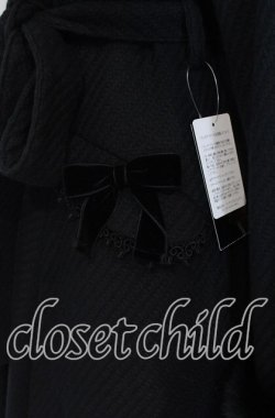 画像5: Victorian maiden / フードケープ付エレガントコート  ブラック O-25-12-05-006-CL-CO-OW-OS