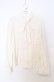 画像1: axes femme / ボウタイブラウス  オフ O-25-12-05-080-AX-BL-IG-OS (1)
