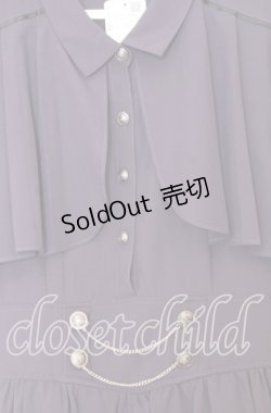 画像2: axes femme / ハイウエストフラシ半袖ワンピース  パープル O-25-12-05-081-AX-OP-IG-OS