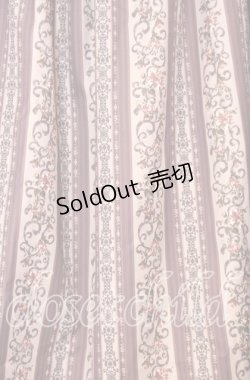 画像2: axes femme / オーナメント縦柄スカート  ベージュ系 O-25-12-05-090-AX-BL-IG-OS