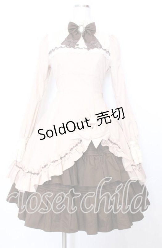 画像1: Mary Magdalene / プティフールドレス  ローズチョコ O-25-12-05-091-CL-OP-OW-OS (1)