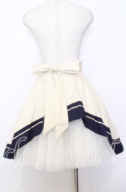 画像4: Victorian maiden / ブリティッシュマリンバッスルスカート  キナリ×ネイビー O-25-12-05-007-CL-SK-OW-OS