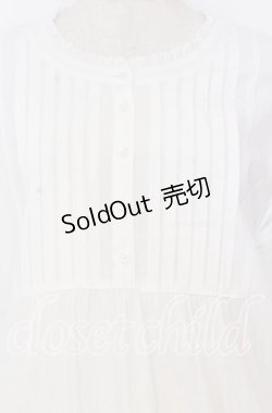 画像2: PINK HOUSE / ティアードワンピース  ブロード・シロ O-25-12-05-010-LO-OP-IG-OS