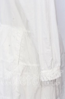 画像3: PINK HOUSE / ティアードワンピース  ブロード・シロ O-25-12-05-010-LO-OP-IG-OS