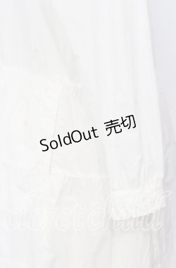 画像3: PINK HOUSE / ティアードワンピース  ブロード・シロ O-25-12-05-010-LO-OP-IG-OS