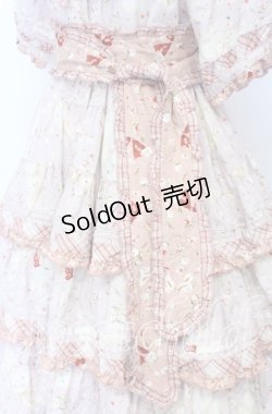 画像6: PINK HOUSE / バラ園うさぎプリントパッチワークワンピース  ピンク O-25-12-05-011-LO-OP-IG-OS