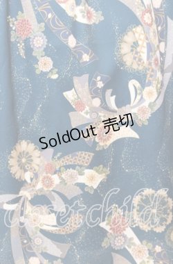 画像3: axes femme / 燦爛柄ワンピース  シロ×グリーン O-25-12-05-012-AX-OP-IG-OS