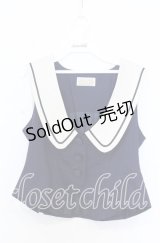 Victorian maiden / ブリティッシュマリンベスト  ネイビー×キナリ O-25-12-05-015-CL-TO-OW-OS