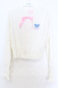 Angelic Pretty / Milkyベアーニットカーディガン  オフ O-25-12-05-016-AP-TO-IG-OS