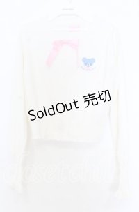 Angelic Pretty / Milkyベアーニットカーディガン  オフ O-25-12-05-016-AP-TO-IG-OS