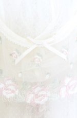 画像4: PINK HOUSE / ローズレース使いフード付きベスト  アイボリー O-25-12-05-019-LO-TO-IG-OS (4)