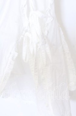 画像3: PINK HOUSE / うさぎの耳フード付きローンタブリエ  シロ O-25-12-05-020-LO-TO-IG-OS