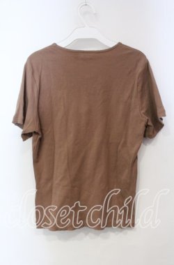 画像3: PINK HOUSE / 水玉リボンモチーフ付きカットソー  ショコラ O-25-12-06-024-LO-TO-OW-OS