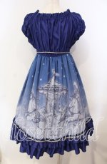 画像6: Enchantlic Enchantilly / Phantom Night Babydoll 夜空のワンピース  ネイビー O-25-12-06-002-LO-OP-IG-OS (6)