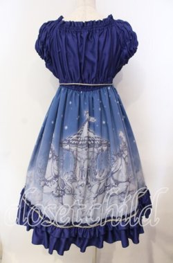 画像6: Enchantlic Enchantilly / Phantom Night Babydoll 夜空のワンピース  ネイビー O-25-12-06-002-LO-OP-IG-OS