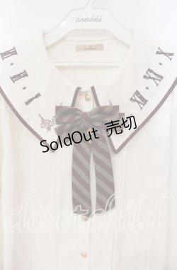 画像2: Amavel / Antique　Clockブラウス F ボルドー O-25-12-06-031-CA-BL-OW-OS