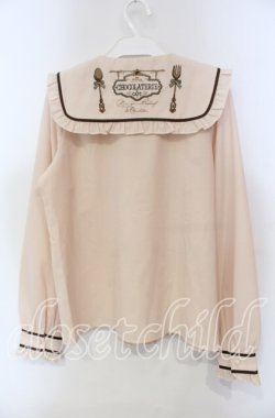 画像3: Amavel / 喫茶アマベルのショコラトリーブラウス F ブラウン O-25-12-06-032-CA-BL-OW-OS